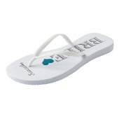 ブルーハートブライド ビーチサンダル (アングル)