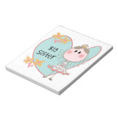 ブルーハートプリンセスビッグシスター ノートパッド (回転)