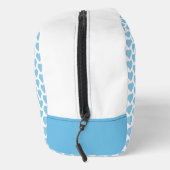 ブルーハートプリントカットソーバッグ ドップキット (右)