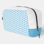 ブルーハートプリントカットソーバッグ ドップキット (右コーナー)