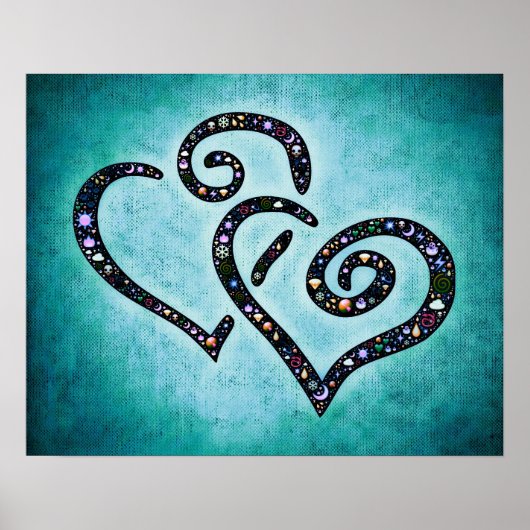 ブルーハートポスター ポスター (正面)