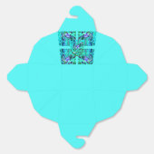 ブルーハートムーン&ブルー疑問に思バラ披露宴ボックス フェイバーボックス (見開き)