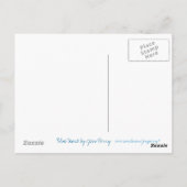 ブルーハート恋しく思ハガキ ポストカード (裏面)