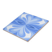 ブルーハート蝶抽象芸術 タイル (側面)