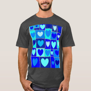 ブルーハート電話ケース1 Tシャツ