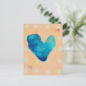 ブルーハート2月14日 シーズンポストカード (スタンド正面)