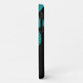 ブルーハート,愛,ロマンス,バレンタインデー Case-Mate iPhoneケース (裏面/左)