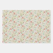 ブルーバかわいらしードラッピング紙 ラッピングペーパーシート (正面2)