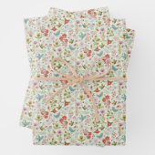 ブルーバかわいらしードラッピング紙 ラッピングペーパーシート (インサイチュ)