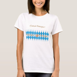 ブルーバイエルオクトバーフェストプレッツェル Tシャツ