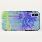ブルーバイオレットの花 Case-Mate iPhoneケース (裏面(横))