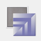 ブルーバイオレットシェード マグネット (正面/裏面)