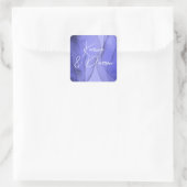 ブルーバイオレットラベンダー スクエアシール (バッグ)