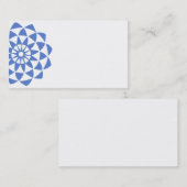 ブルーバイオレットロータス 名刺 (正面/裏面)