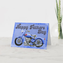 ブルーバイクの父の日のカード カード