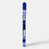 ブルーバイクストライプオン Case-Mate iPhoneケース (裏面 / 右)