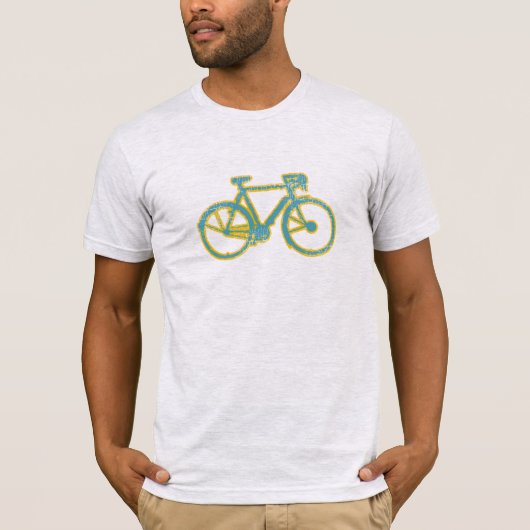 ブルーバイク自転車 Tシャツ (正面)