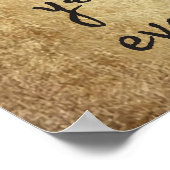 ブルーバイク – どんなに遅くてもポスター ポスター (角)