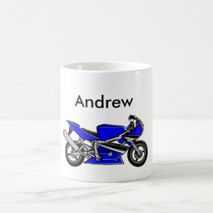 ブルーバイク コーヒーマグカップ