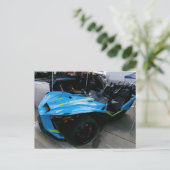 ブルーバイク ポストカード (スタンド正面)