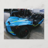 ブルーバイク ポストカード (正面)