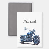 ブルーバイク マグネット (正面/裏面)