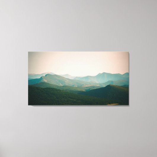 ブルーバイザマウンテンズ キャンバスプリント (正面)
