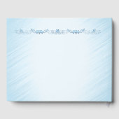 ブルーバイ結婚シクルズゲストブック ゲストブック (裏面)