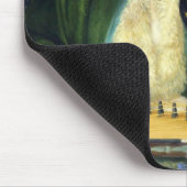 ブルーバウワー（Dante Gabriel Rossetti著） マウスパッド (コーナー)