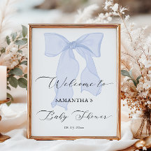 ブルーバウ赤ちゃんシャワーへようこそ