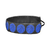 ブルーバスケットボールプカスタムレーヤーのジャージーナンバーガールズ アスレチックヘッドバンド (右)