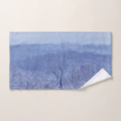 ブルーバスタオオルセットの色合い バスタオルセット (ハンドタオル)