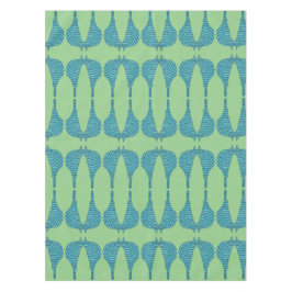 ブルーバストライプのード テーブルクロス