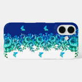 ブルーバタフライガーデン スマホケース Case-Mate iPhoneケース (裏面 (横))