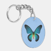 ブルーバタフライキーチェーン キーホルダー (正面左)