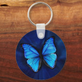 ブルーバタフライキーチェーン キーホルダー (正面)
