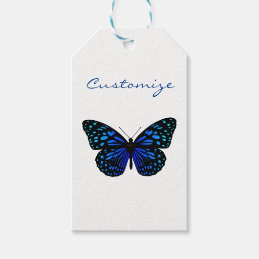 ブルーバタフライサンダー_コーブ ギフトタグ (正面)