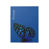 ブルーバタフライサンダー_コーブ ノートパッド (回転)