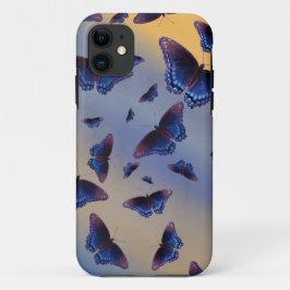 ブルーバタフライサンライズ iPhone 11 ケース