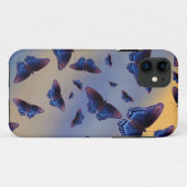 ブルーバタフライサンライズ Case-Mate iPhoneケース (裏面(横))