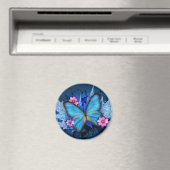 ブルーバタフライデザイン マグネット (インサイチュ (食洗機))