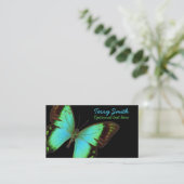ブルーバタフライビジネスカード 名刺 (スタンド正面)