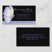 ブルーバタフライビジネスカード 名刺 (正面/裏面)