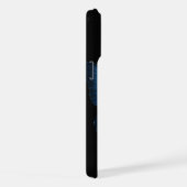 ブルーバタフライフォンケース iPhoneケース (右側面)