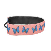 ブルーバタフライヘッドバカスタマイズンド – カラー アスレチックヘッドバンド (左)