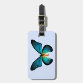 ブルーバタフライラゲッジタグ ラゲッジタグ (正面縦)