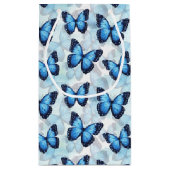 ブルーバタフライ抱き枕 スモールペーパーバッグ (裏面)