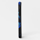 ブルーバタフライ抽象芸術 Case-Mate iPhoneケース (裏面/左)