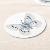 ブルーバタフライ自然園動物 ラウンドペーパーコースター (アングル)