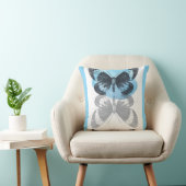 ブルーバタフライ魔法。 クッション (椅子)